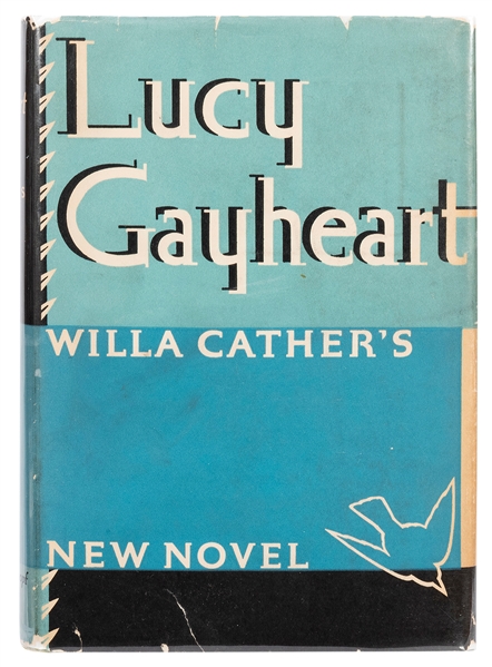  CATHER, Willa (1873–1947). Lucy Gayheart. New York: Alfred ...