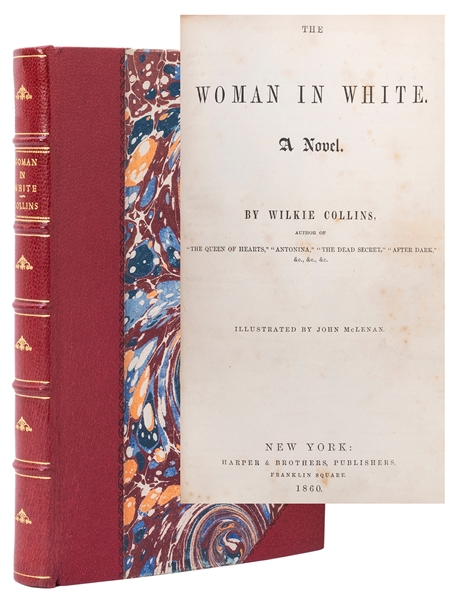  COLLINS, William Wilkie (1824–1889). Woman in White. New Yo...