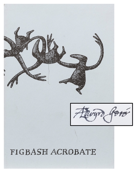  GOREY, Edward (1925–2000). Figbash Acrobate. N.p.: The Fant...