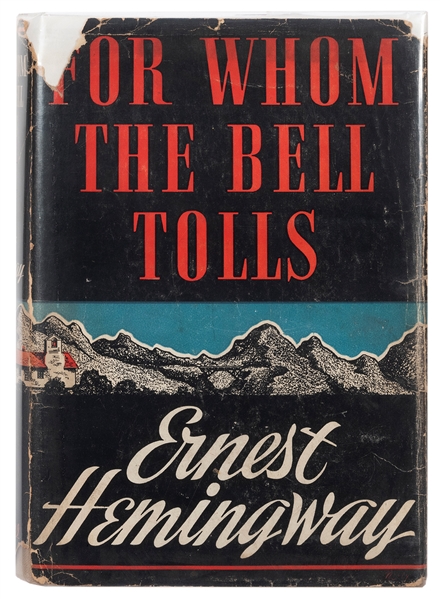  HEMINGWAY, Ernest (1899–1961). For Whom the Bell Tolls. New...