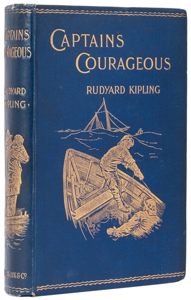  KIPLING, Rudyard (1865–1936). Captains Courageous: A Story ...