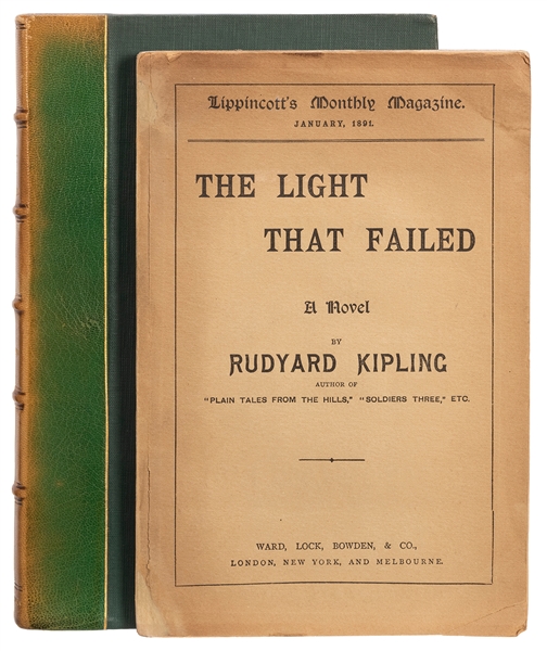  KIPLING, Rudyard (1865–1936). The Light that Failed. London...