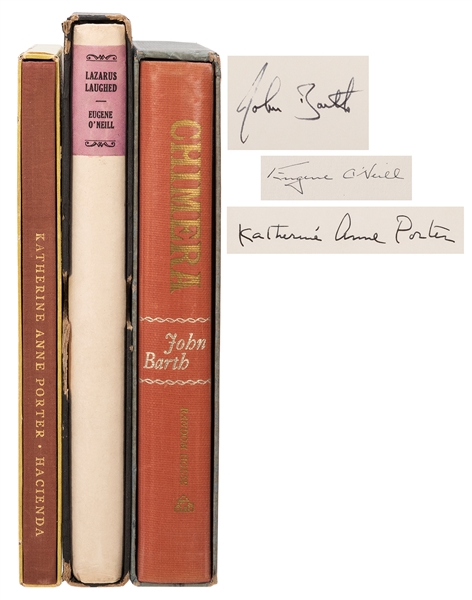  [LITERATURE]. Three Signed Limited-Edition Titles. Includin...