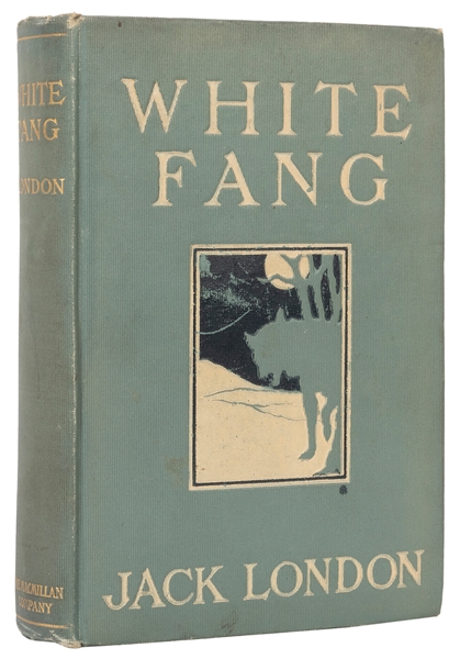  LONDON, Jack (1876–1916). White Fang. New York: The Macmill...