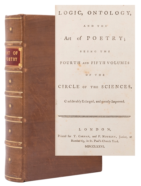  [NEWBERY, John] (1713–1767). Logic, Ontology, and the Art o...