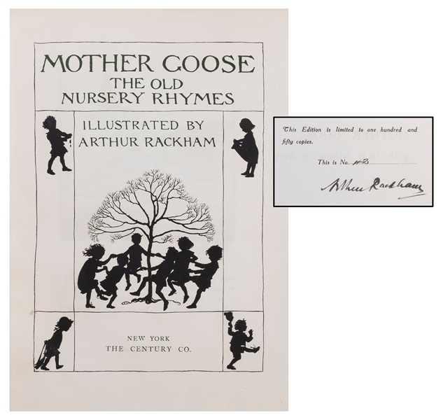  RACKHAM, Arthur (1867-1939), illustrator. Mother Goose: The...