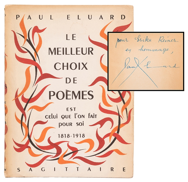  [SURREALISM POETRY] ELUARD, Paul (1895–1952). Le Meilleur C...