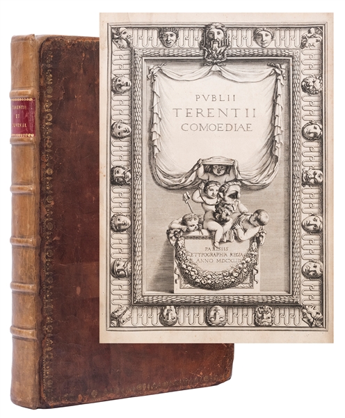  TERENCE (d. 159 BC). Publii Terentii Comoediae. Paris: Typo...