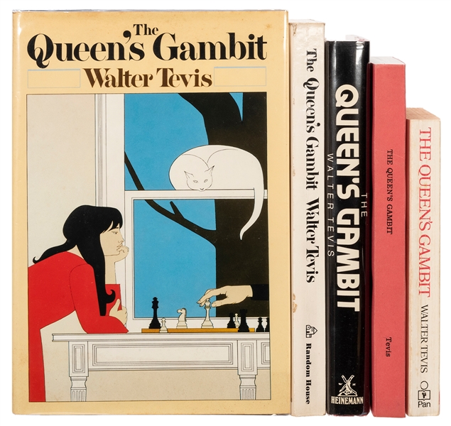  TEVIS, Walter (1928–1984). The Queen’s Gambit. New York: Ra...
