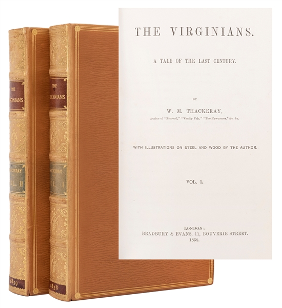  THACKERAY, William Makepeace (1811–1863). The Virginians. A...