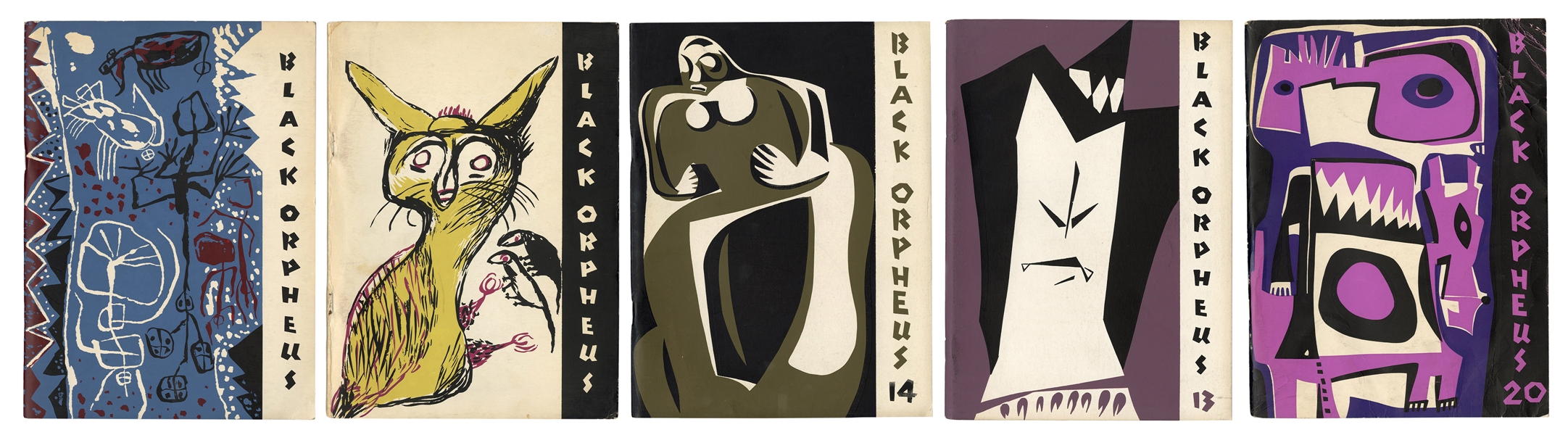  BEIER, Ulli (1922–2011), editor. Black Orpheus: A Journal o...