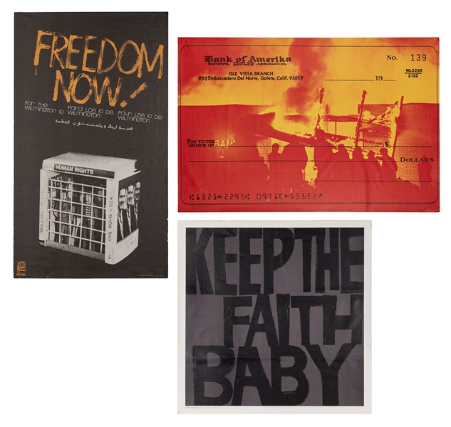  [CIVIL RIGHTS]. –– Trio of Civil Rights and Protest Posters...