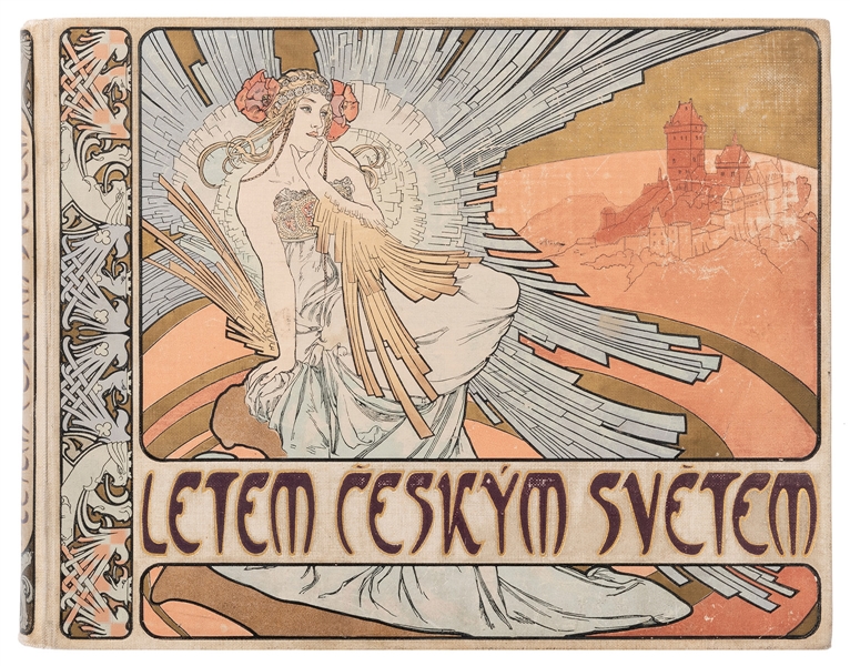  MUCHA, Alphonse (1860-1939). Letem Ceskym Svetem. [A Flight...