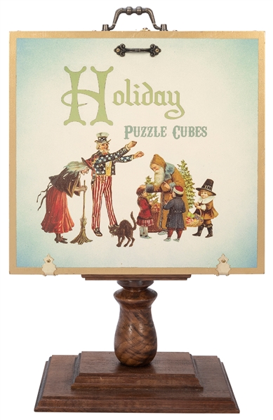  Holiday Puzzle Cubes. Peoria Heights: Michael Baker/The Mag...