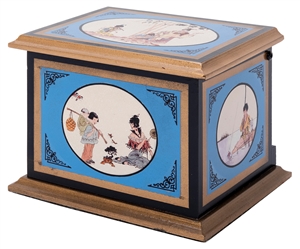  Oriental Tea Chest Rising Cards. Peoria Heights: Michael Ba...