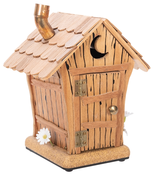  Micro Outhouse. West Richland: Wolf’s Magic, 2000s. A set o...