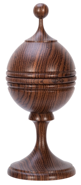  Ball Vase. Pennsylvania: Majic Brand Woodturning (Angelo Ia...