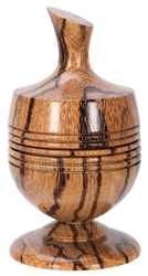  Ball Vase. Hesperia, CA: Richard Spencer, 2000s. Hand-turne...