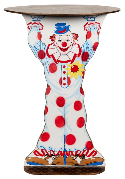  Delben Clown Magician’s Side Table. Springfield, MO: Ben St...
