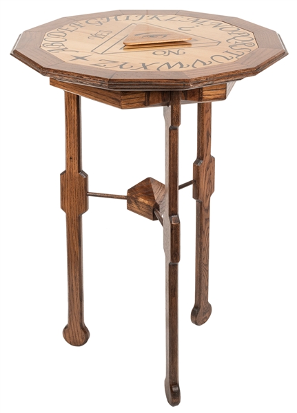  Tilting Table. Kansas: Louis Gaynor, 2000s. A beautiful til...