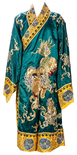  Mark Wilson Owned Chinese Robe. China, ca. 1980. A robe tha...