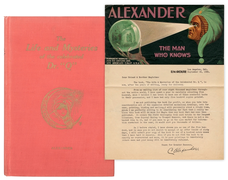  Alexander (Claude Alexander Conlin). The Life and Mysteries...