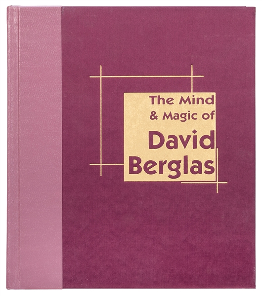  Britland, David. The Mind & Magic of David Berglas. Burbank...