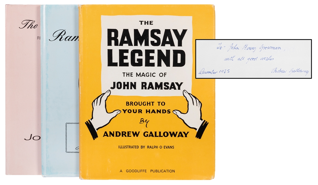  Galloway, Andrew. The Ramsay Trilogy. Including: The Ramsay...