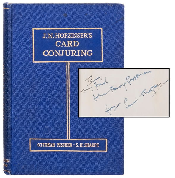  Fischer, Ottokar and S.H. Sharpe (ed.). J.N. Hofzinser’s Ca...