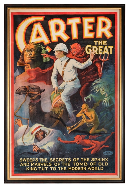  Carter, Charles. Carter the Great. Carter on the Camel. Cle...