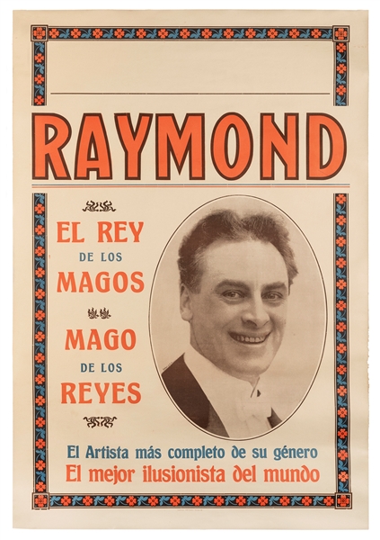  Raymond, Maurice (Morris Raymond Saunders). Raymond. El Rey...