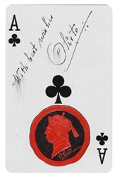  Okito (Theodore Tobias Bamberg). Inscribed and Signed Ace o...