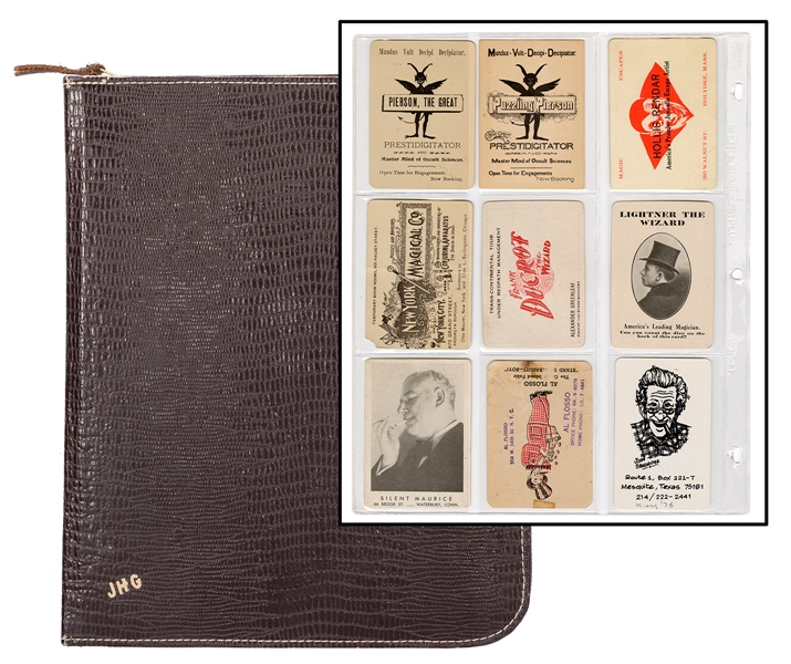  John Henry Grossman’s Collection of Magicians’ Throw-Out an...