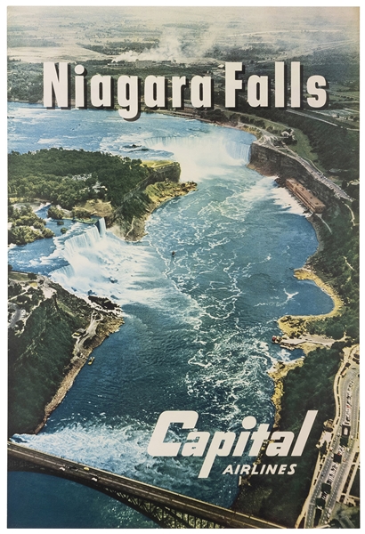  Capital Airlines / Niagara Falls. 1960s. Photographic airli...