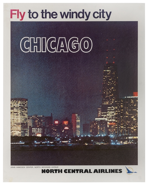  North Central Airlines / Chicago. 1970s. Photographic airli...