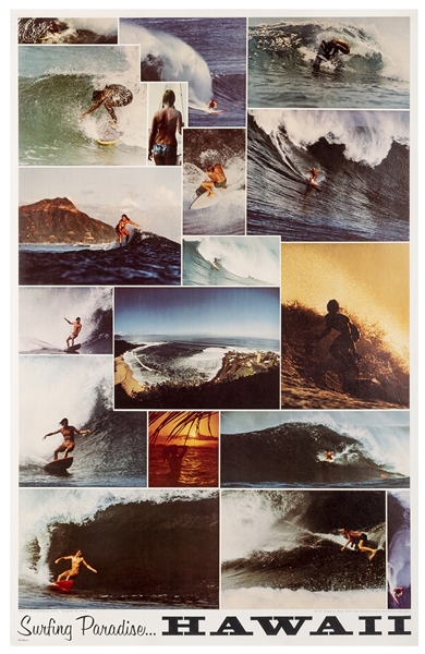  Hawaii / Surfing Paradise. 1972. Designed by George Ng Ente...