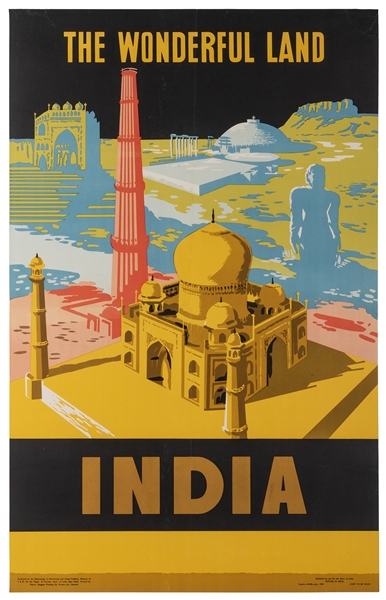 [INDIA] India / The Wonderful Land. New Delhi: Government o...