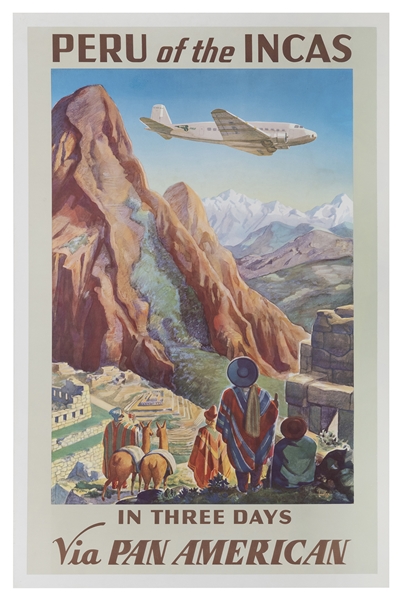 LAWLER, Paul George. Peru of the Incas / Pan American. 1938...