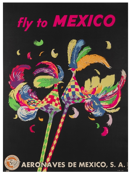  Aeronaves De Mexico / Fly to Mexico. Mexico: Hecman Lito, 1...