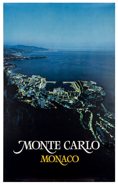  VENTOUILLAC, Guy. Monte Carlo / Monaco. Paris: Draeger, ca....
