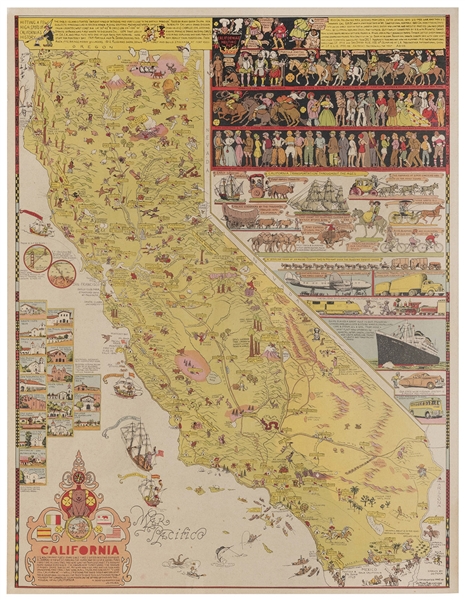 MORA, Jo (1876-1947). California / El Dorado of the West. M...