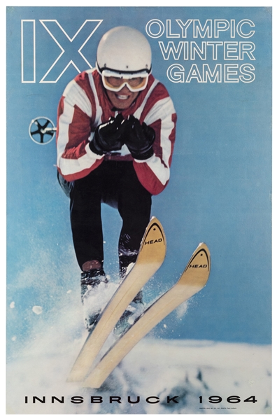  LINDHOLM, Fred. IX Olympic Winter Games / Innsbruck 1964. P...