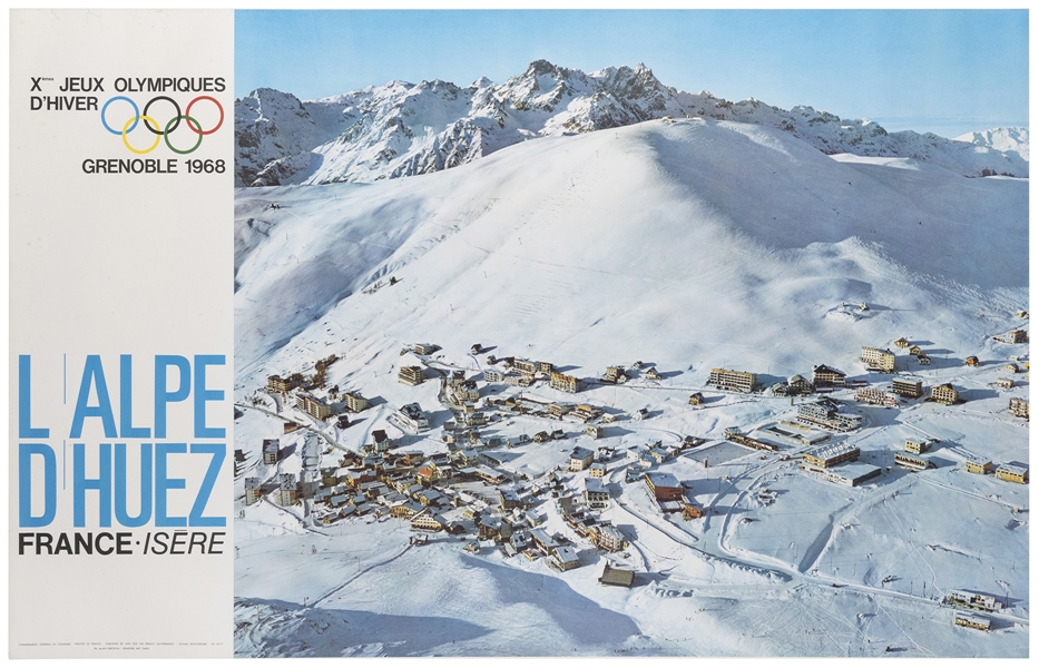  1968 Winter Olympics / Grenoble / L’Alpe D’Huez. Photograph...