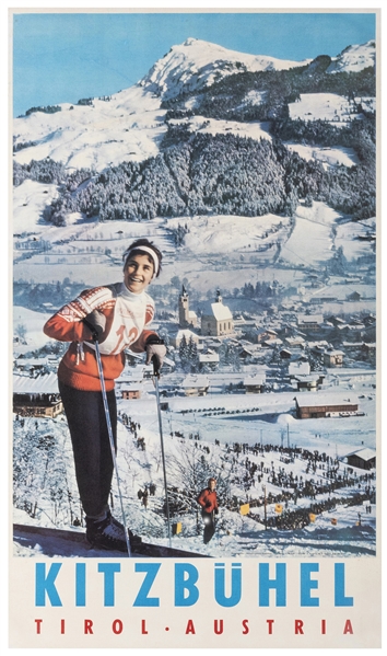  Kitzbuhel / Tirol / Austria. Austir: F. Sochor, ca. 1960s. ...