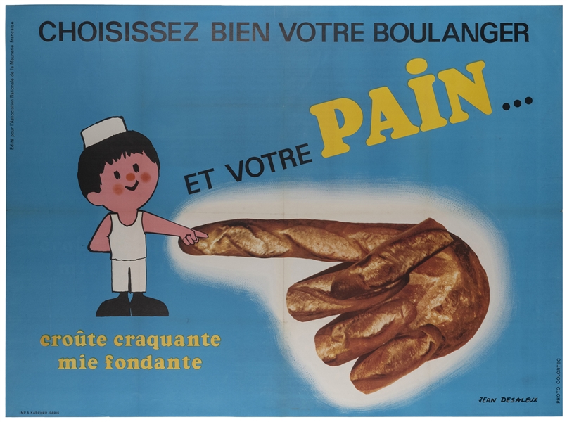  DESALEUX, Jean. Choisissez Bien Votre Boulanger / Et Votre ...