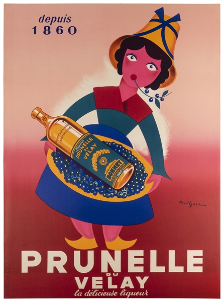  IGERZ, Paul. Prunelle du Velay. Paris, ca. 1940s. A large F...