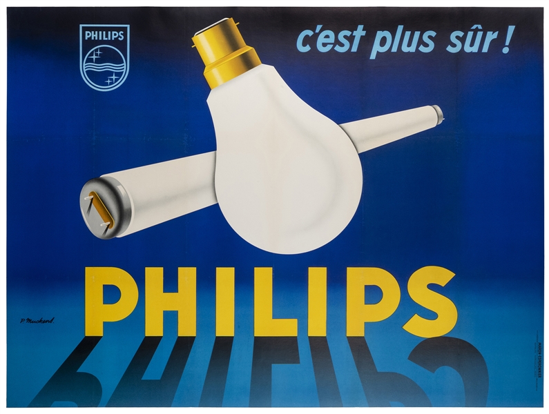  MUCKENS, P. Philips / c’est plus sûr! Paris: Maron Esperonn...