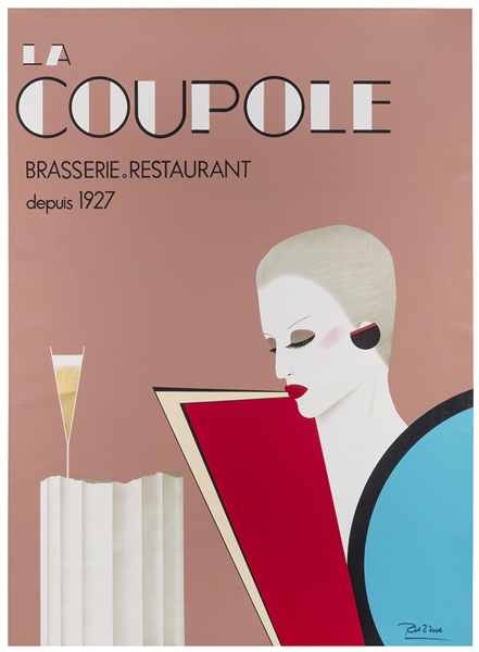  RAZZIA. La Coupole / Brasserie-Restaurant. Circa 1990s. Off...