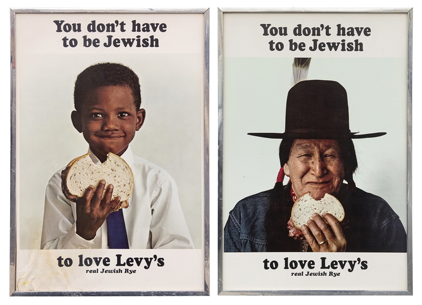  ZIEFF, Howard. You Don’t Have to Be Jewish / to Love Levy’s...