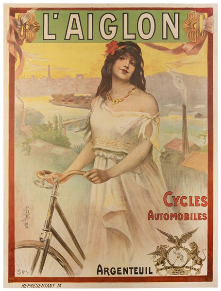  SIM. L’Aiglon / Cycles Automobiles. Paris: Griffon Elleaume...